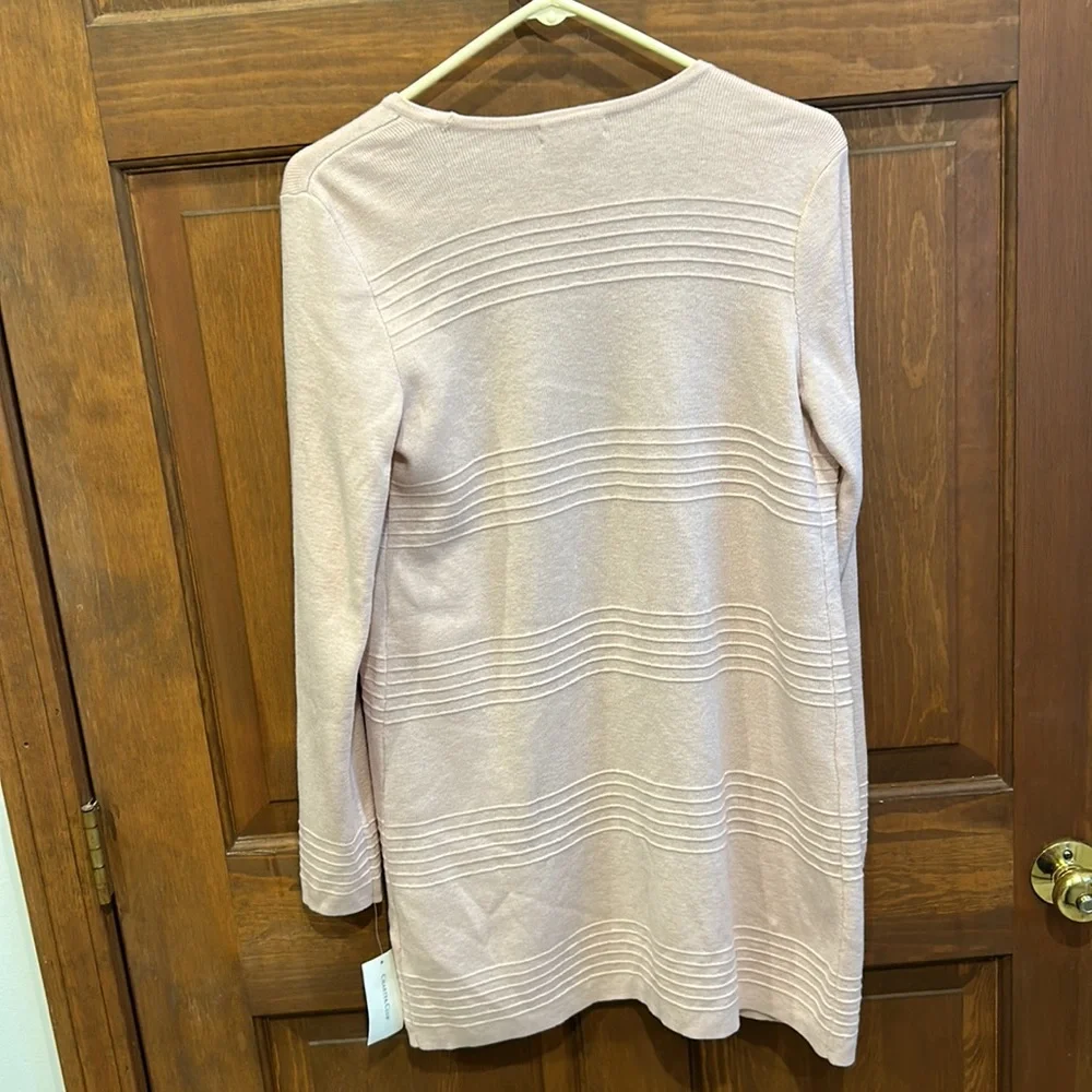 NWT Charter Club light pink cardigan open sweater small - Picture 6 of 8